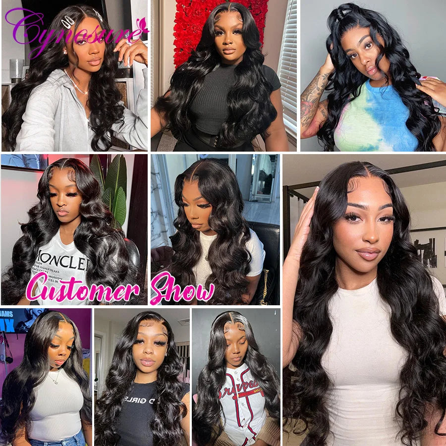 Body Wave HD Lace Frontal Wig Preplucked (Glueless Option)