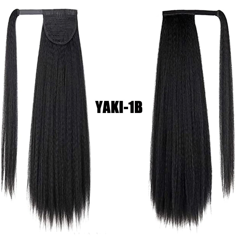 Synthetic Yaki Ponytail Extension
