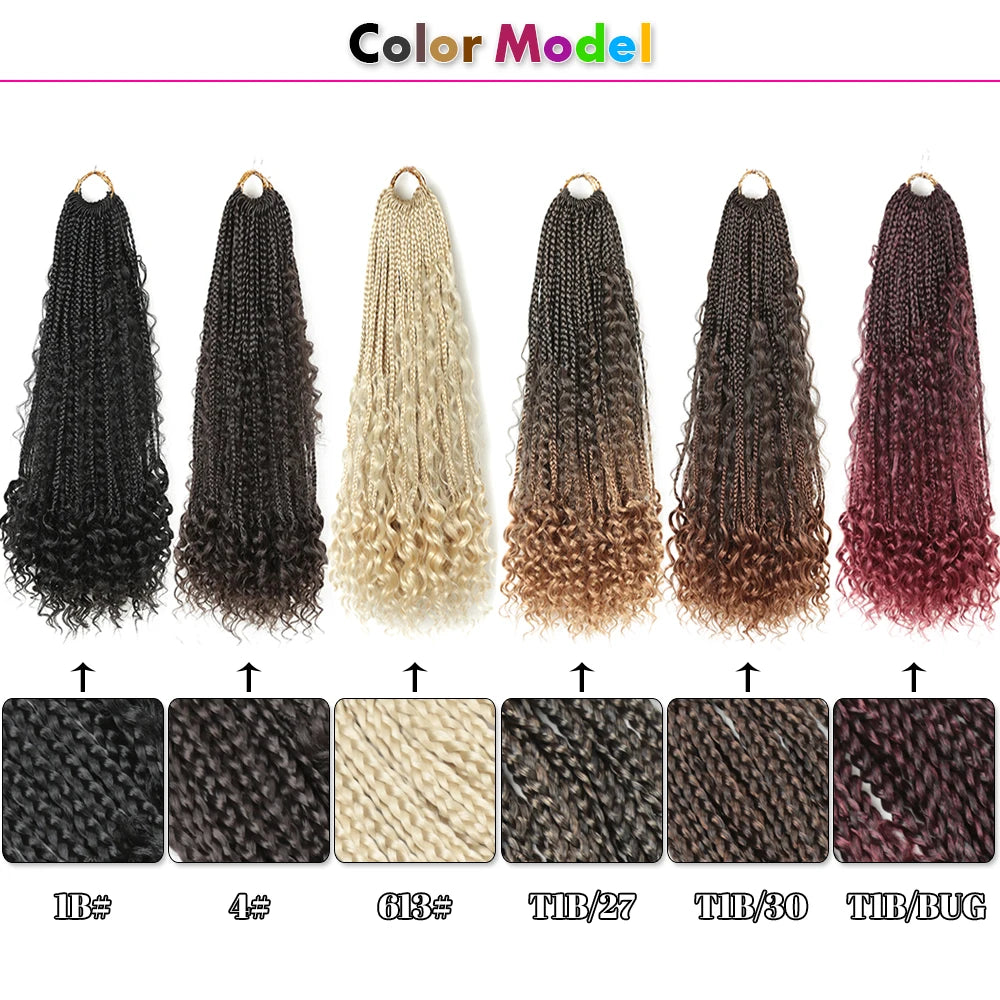 22" Goddess Boho Braids