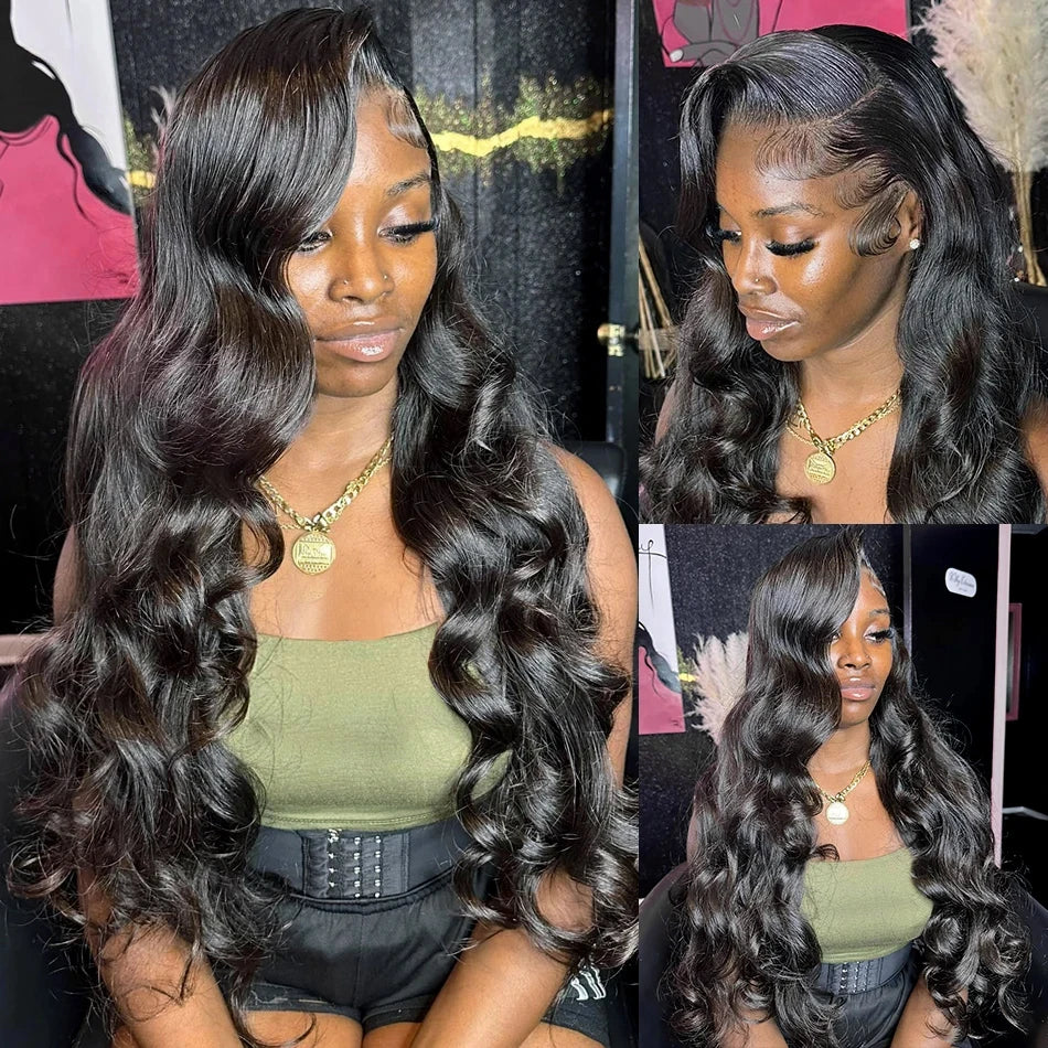 Body Wave HD Lace Front Human Hair Wigs Brazilian Remy Lace Frontal Wig