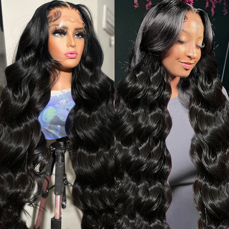 Lace Frontal Wig Body Wave PrePlucked Lace Front Brazilian Human Hair