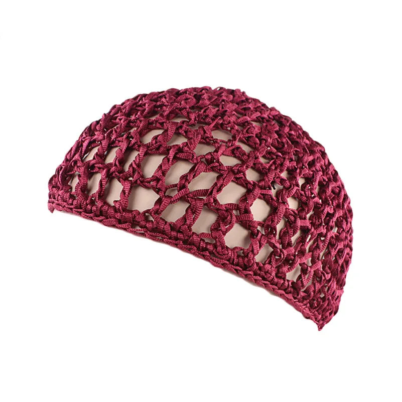 Mesh Hair Crochet Cap