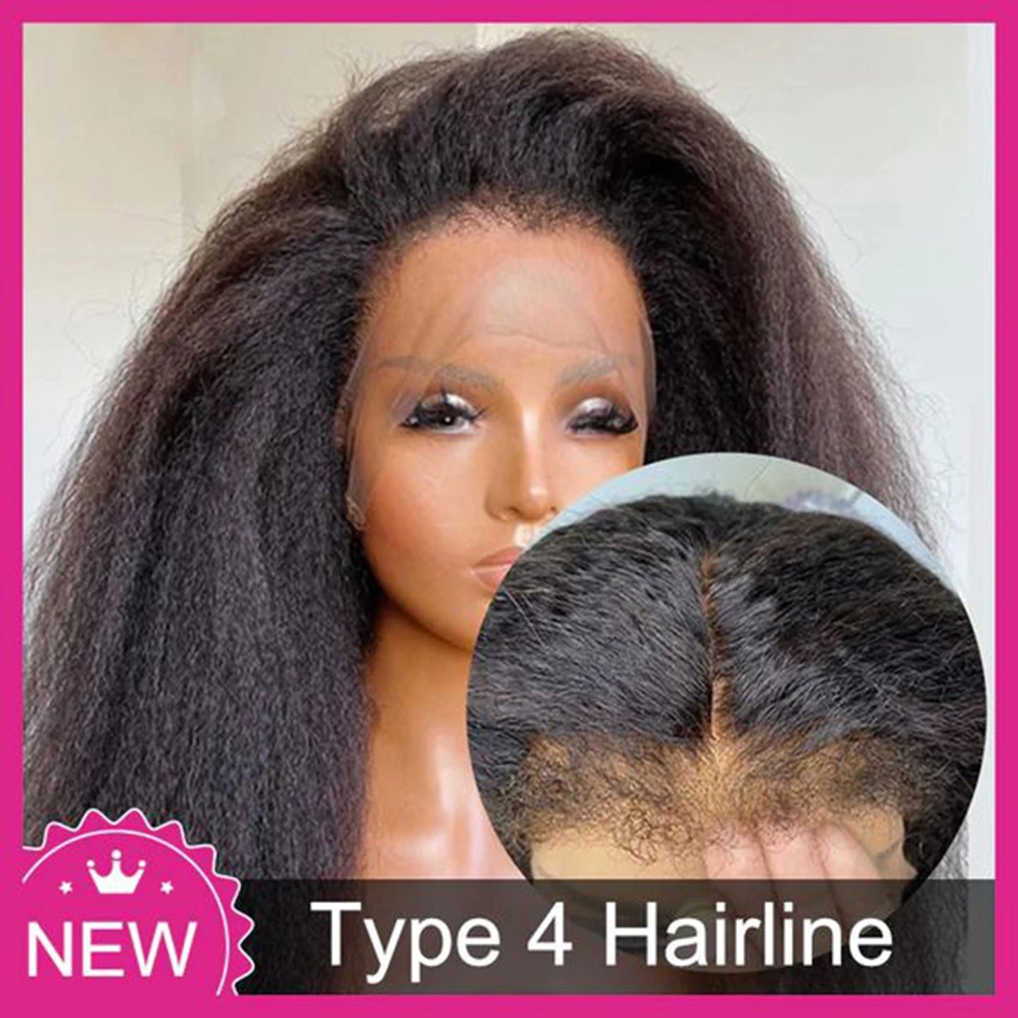 Short Bob Wig Yaki Straight Lace Front Human Hair Wig Transparent Lace Brazilian Remy