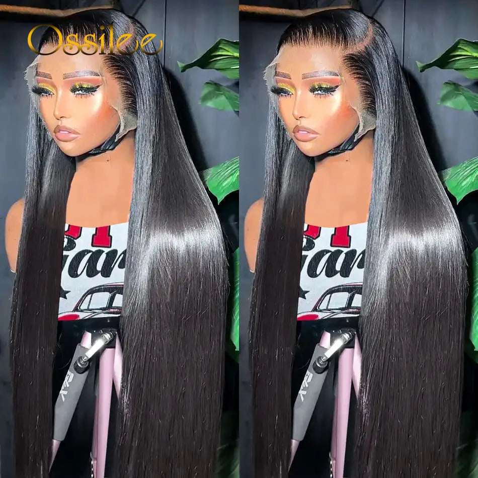 Bone Straight Lace Frontal Brazilian Human Hair