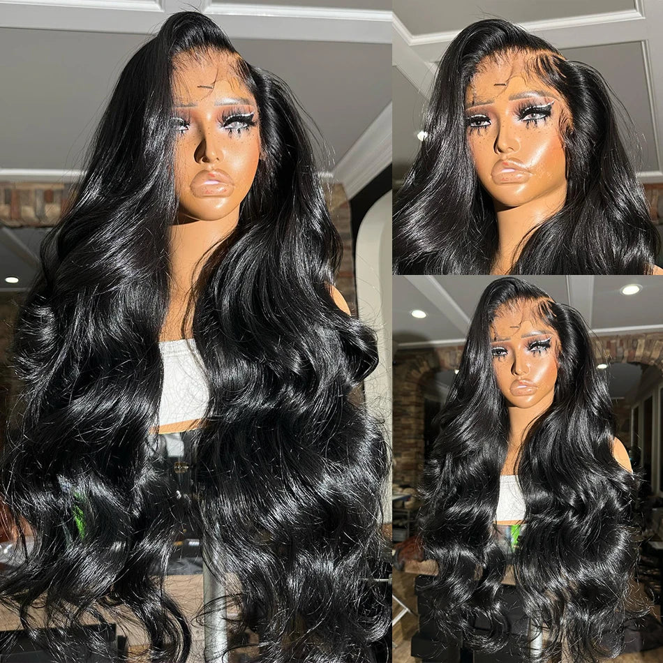 Lace Frontal Wig Body Wave PrePlucked Lace Front Brazilian Human Hair