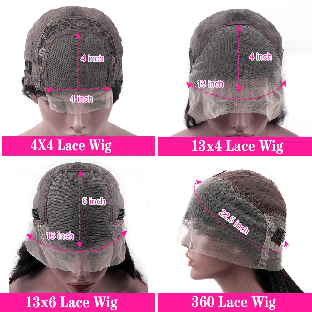 HD Lace Frontal Wig 4/27 Highlight Wig Body Wave Human Hair Loose Wave Virgin Brazilian