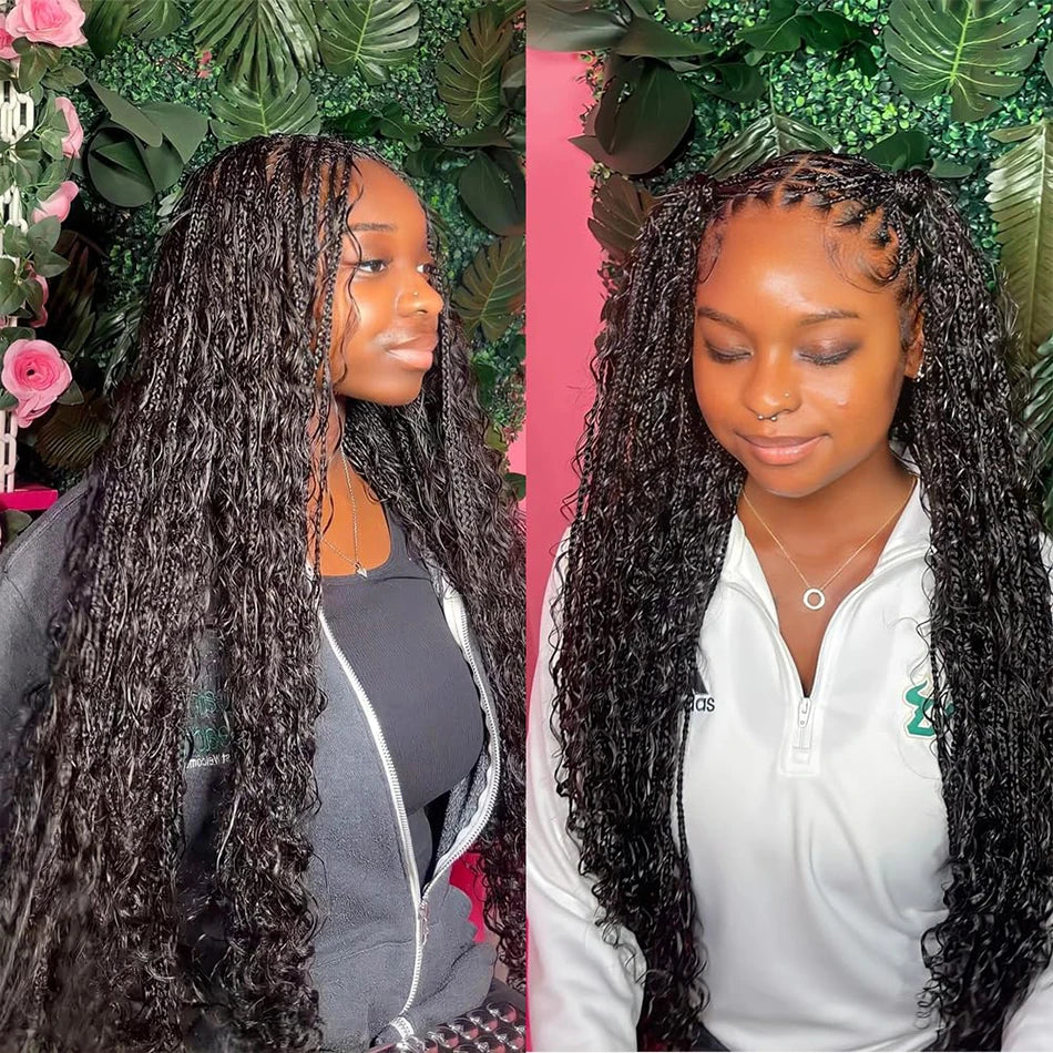 18-32" Hair For Braiding Human Hair Water Wave Braids Hair Full End 1Bundle No Weft