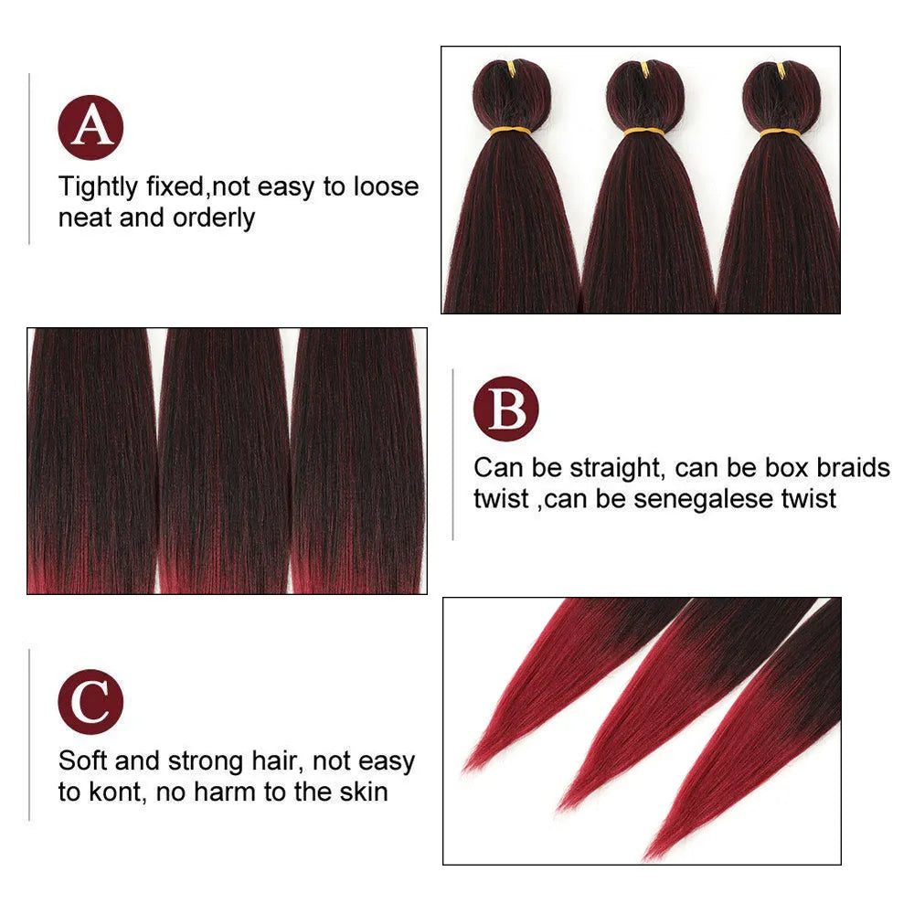Ombre Synthetic Jumbo Braids