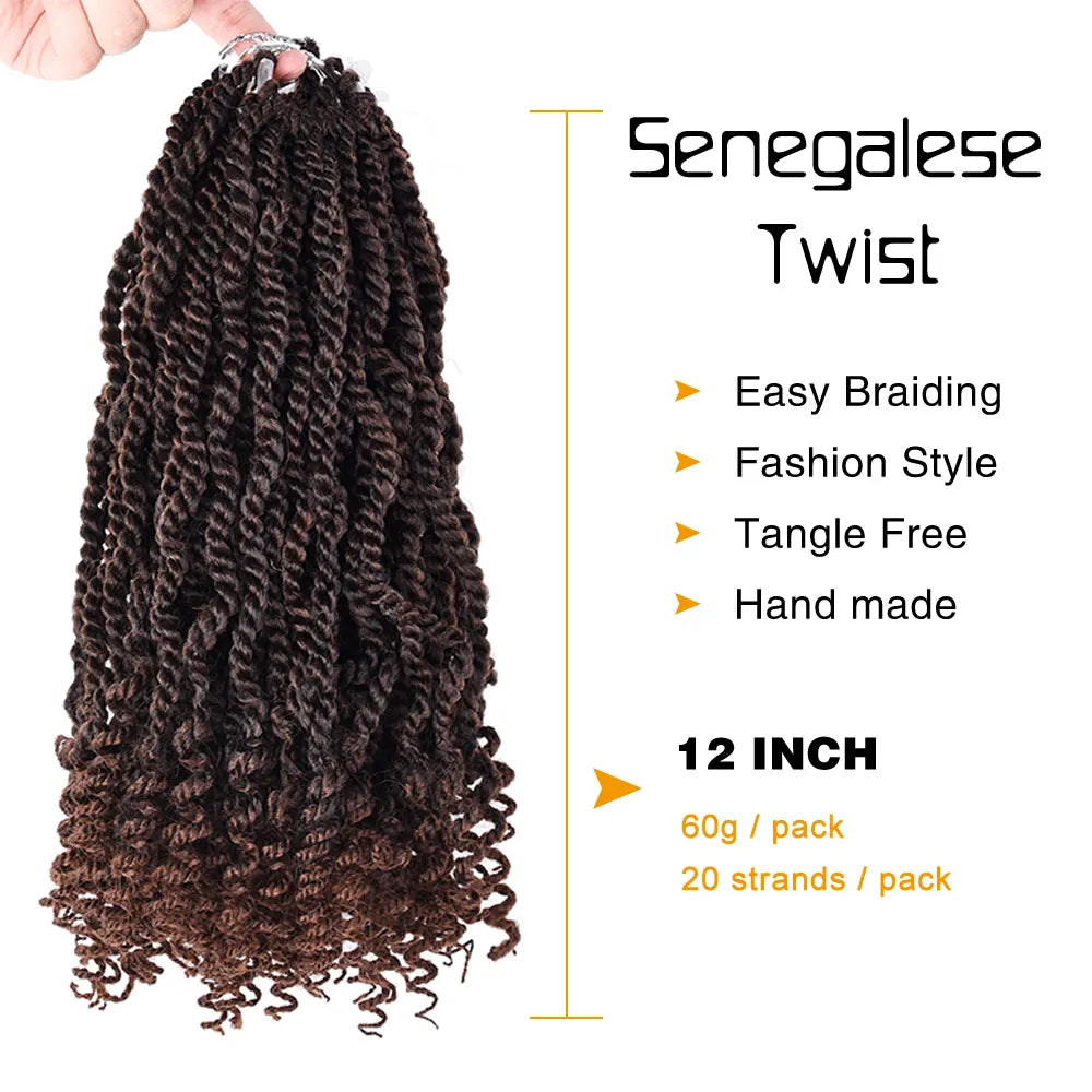Synthetic Senegalese Twist Hair