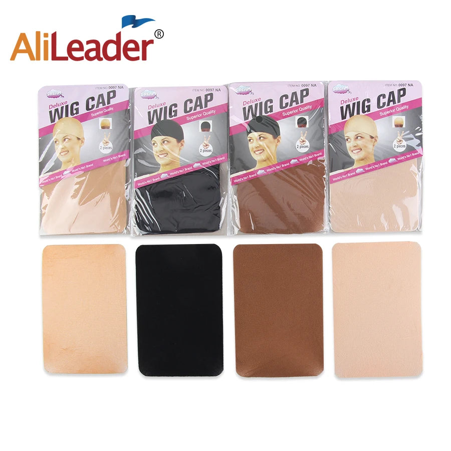 10Pcs Wig Caps For Lace Front Stretchy