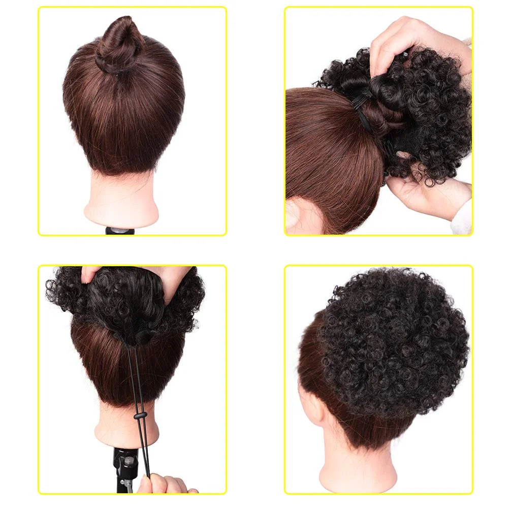 Brazilian Afro Kinky Curly Ponytail