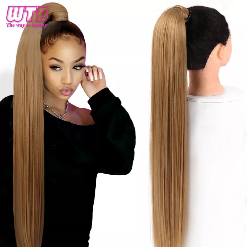 Synthetic Wrap Ponytail Hair Extension