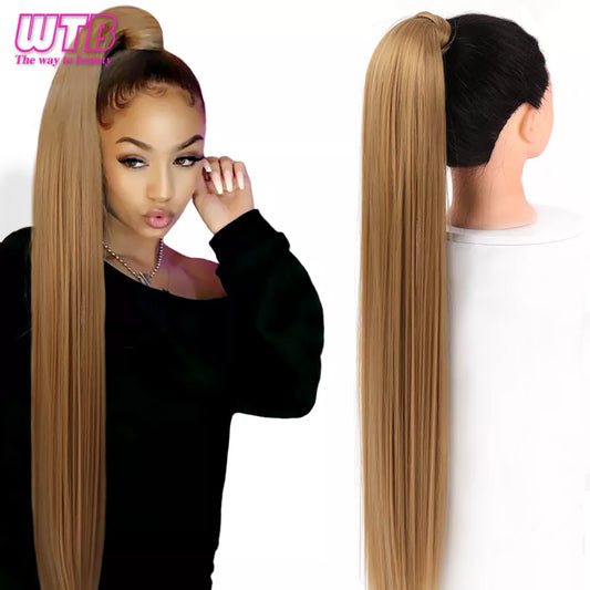 Synthetic Wrap Ponytail Hair Extension