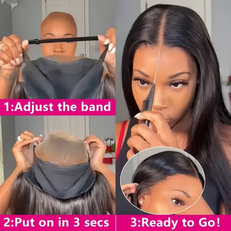 Wear and Go Wig Lace Closure HD Glueless
