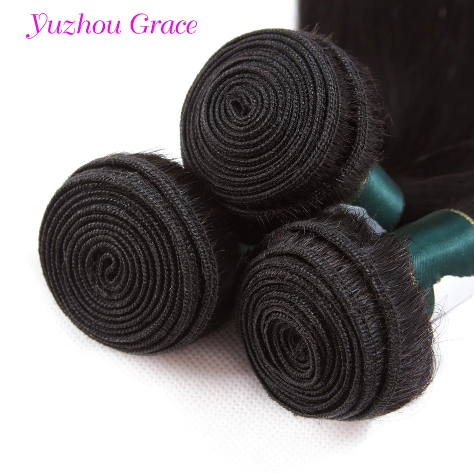 12A Bundles Human Hair Straight Brazilian Raw Hair Bundles Unprocessed Human Hair 3 Bundles Weave