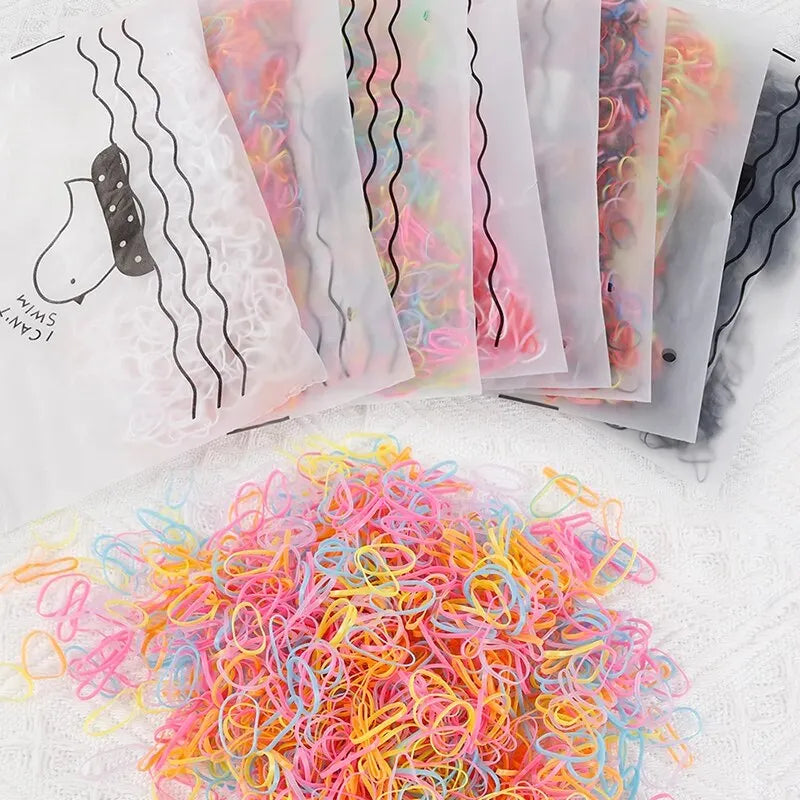 1000Pcs Hair Elastics