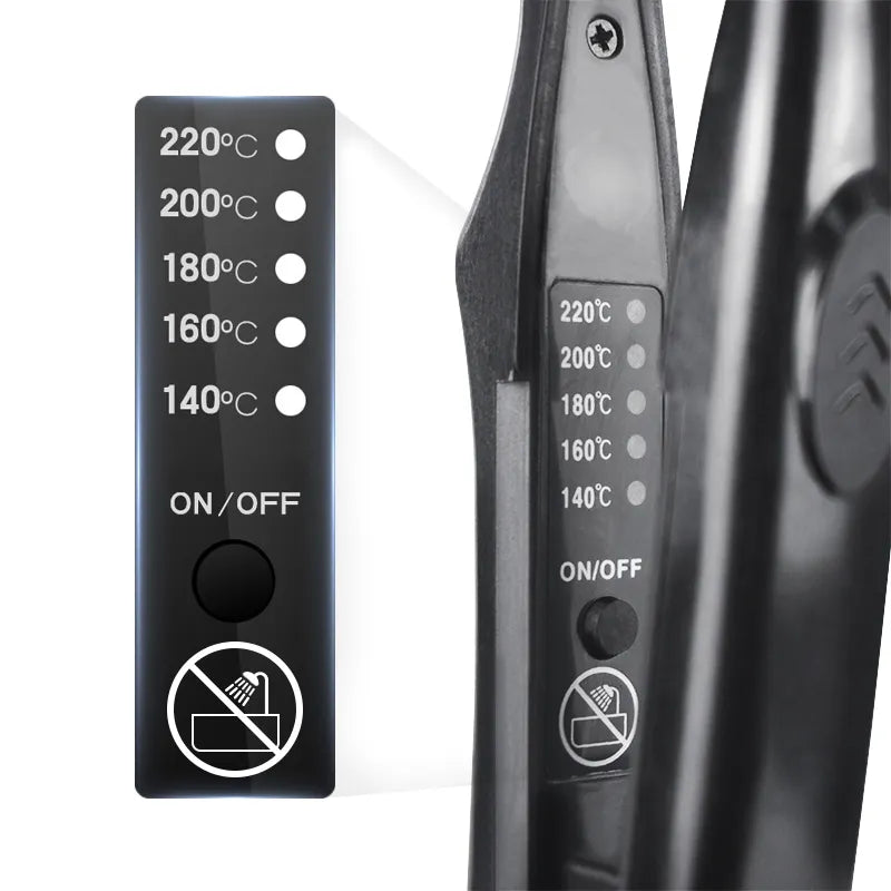 Pencil Flat Iron Mini Hair Straightener Fast Heating