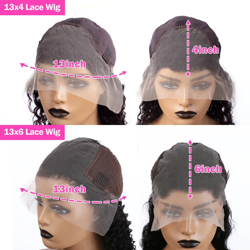 Body Wave HD Lace Front Human Hair Wigs Brazilian Remy Lace Frontal Wig