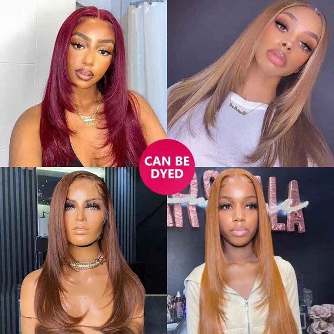 Inner Buckle Straight Lace Front Human Hair Layered Pre Plucked