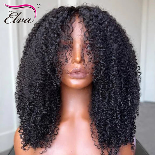HD Lace Frontal Wig Human Hair Wigs Curly Lace Front Wigs Pre Plucked