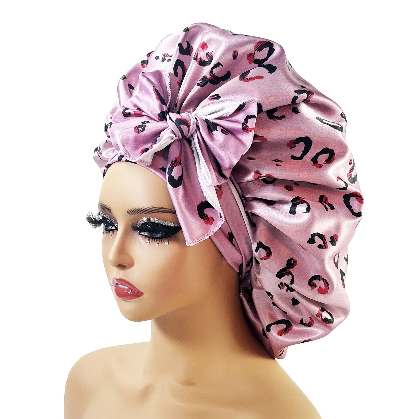 Satin Bonnet Silk Night Sleeping Cap