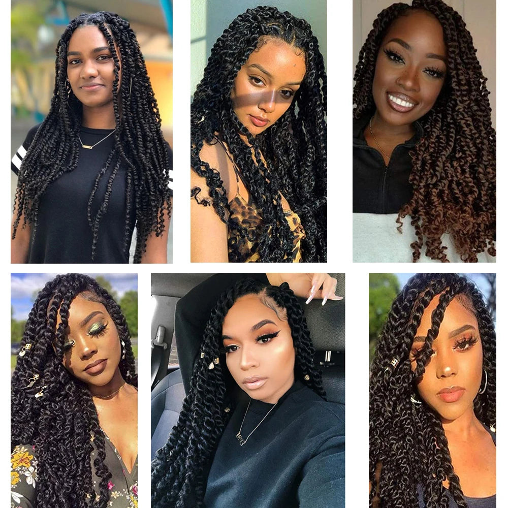 Passion Twist Crochet Hair