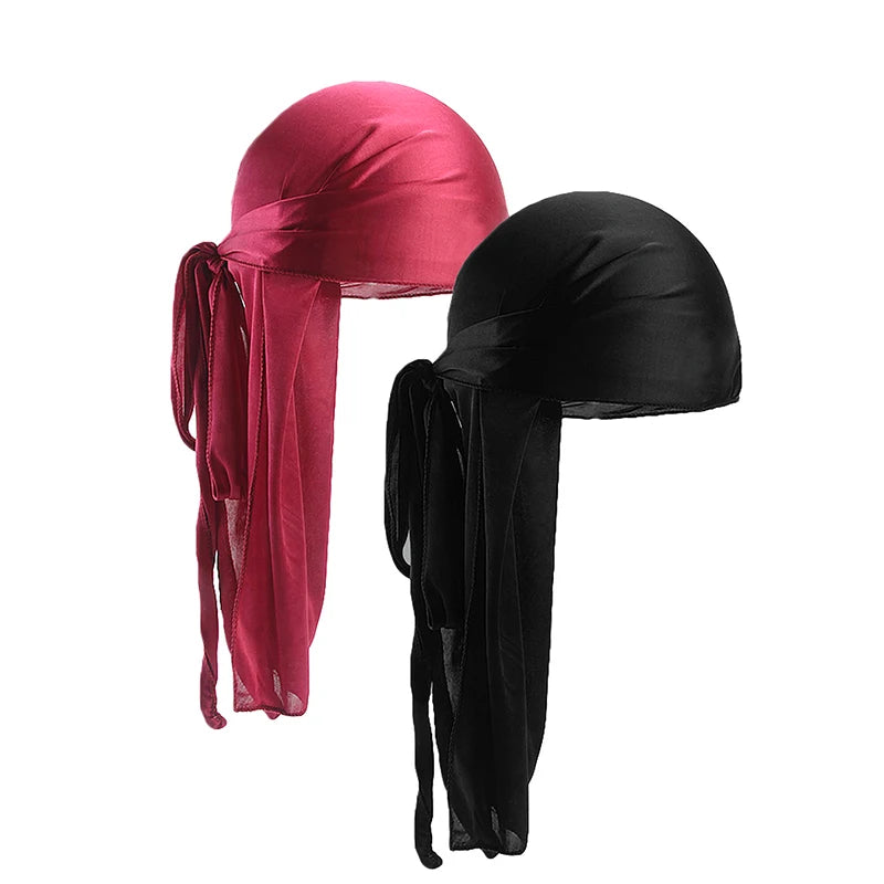 2 pcs Silky Satin Durags