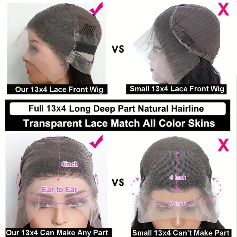 180% Density Short Straight Bob Wigs Pre Plucked Bleached Knots Brazilian Remy Human Hair