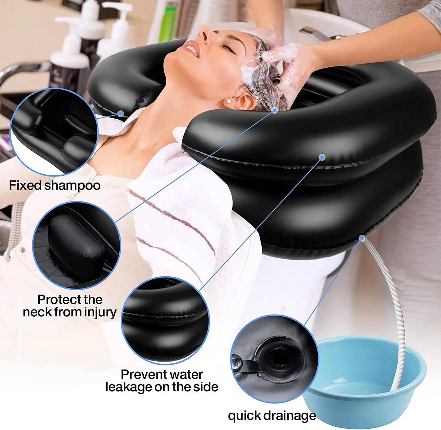 Inflatable Shampoo Basin
