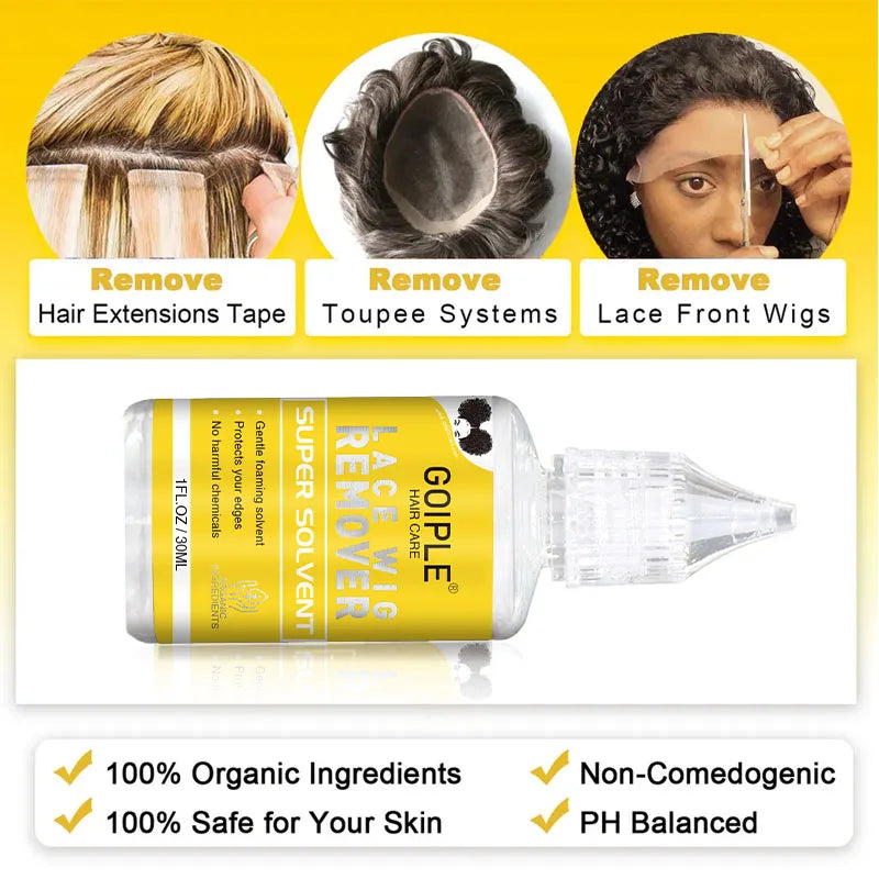 Extra Hold Invisible Wig Glue Front Lace Bond Waterproof Adhesive Edge Control Finishing Pomade Hair Flyaways Wax Stick