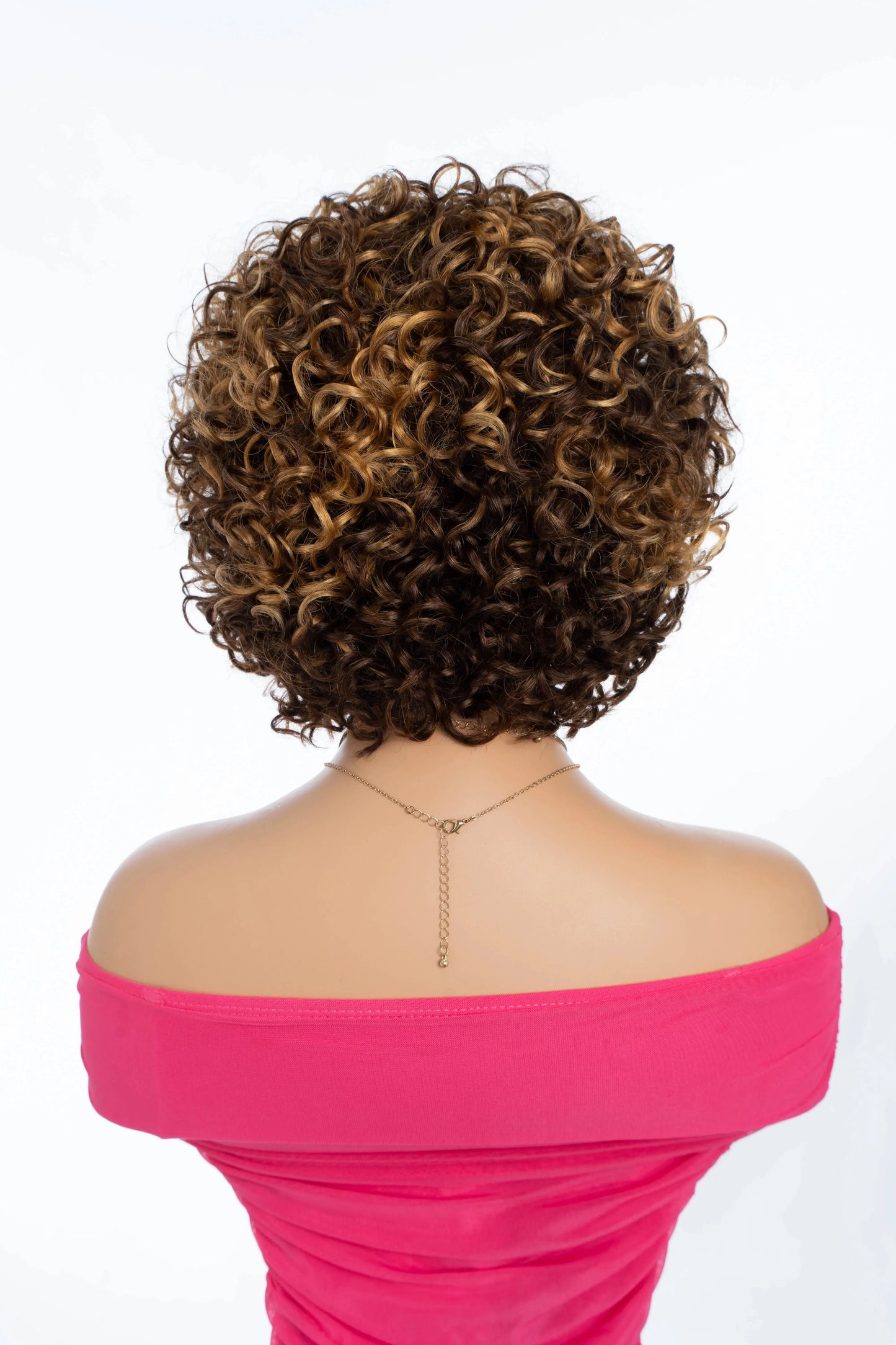 Voluminous Fluffy Pixie Cut Short Curly Human Hair Wigs With Bangs