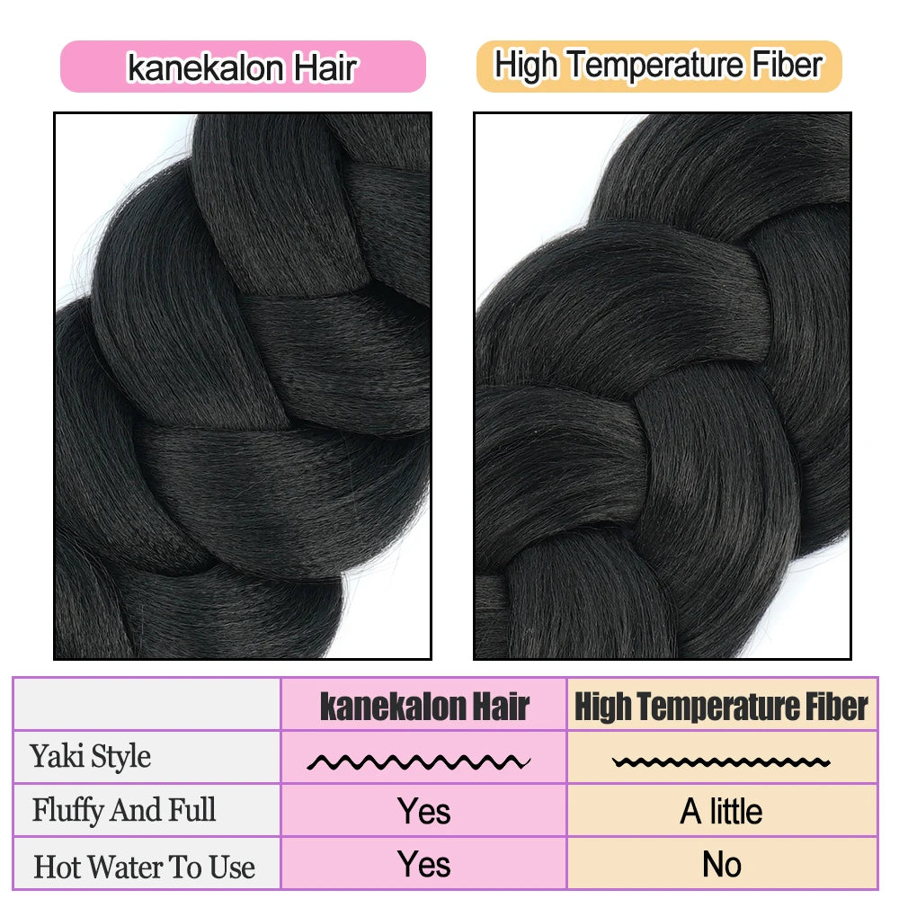 82 Inch Xpression Jumbo Braiding Hair Pre Stretched Synthetic Hair Extensions