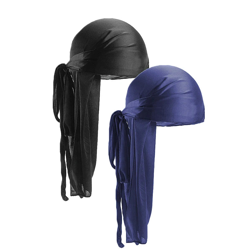 2 pcs Silky Satin Durags